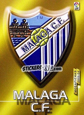 Sticker Escudo - Liga 2003-2004. Megafichas - Panini