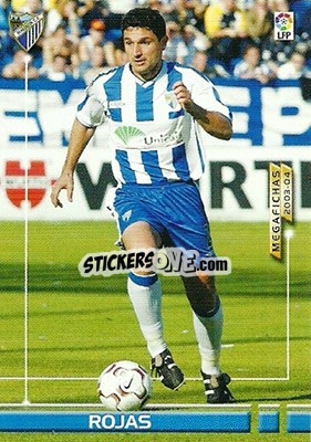 Cromo Rojas - Liga 2003-2004. Megafichas - Panini