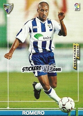 Sticker Romero - Liga 2003-2004. Megafichas - Panini
