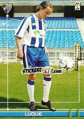 Sticker Luque - Liga 2003-2004. Megafichas n. 177 - Panini
