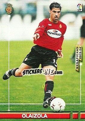 Figurina Olaizola - Liga 2003-2004. Megafichas - Panini