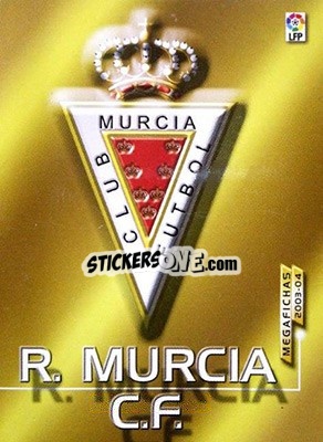 Sticker Escudo - Liga 2003-2004. Megafichas - Panini