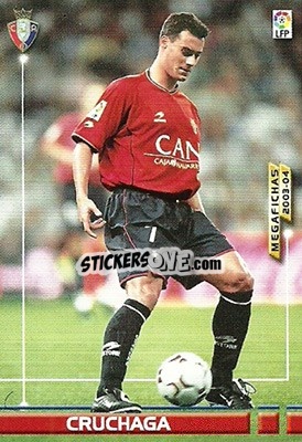 Sticker Cruchaga - Liga 2003-2004. Megafichas - Panini