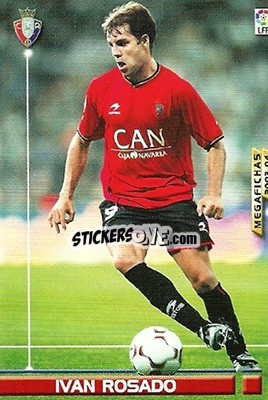 Cromo Ivan Rosado - Liga 2003-2004. Megafichas - Panini