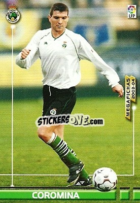 Cromo Coromina - Liga 2003-2004. Megafichas - Panini