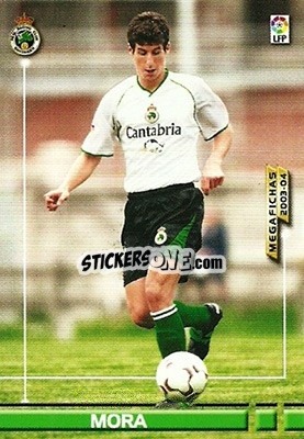 Sticker Mora - Liga 2003-2004. Megafichas n. 241 - Panini