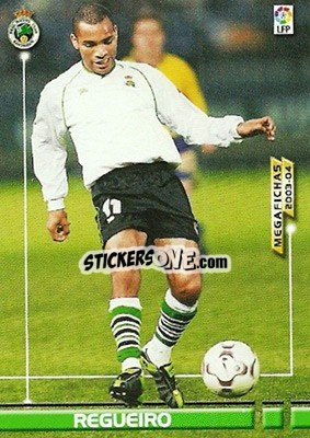 Sticker Regueiro - Liga 2003-2004. Megafichas - Panini