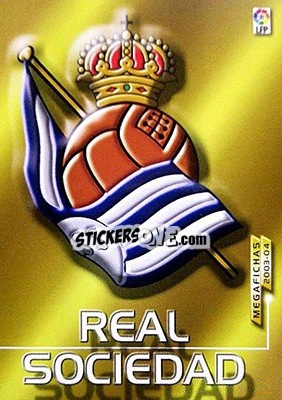 Sticker Escudo - Liga 2003-2004. Megafichas - Panini