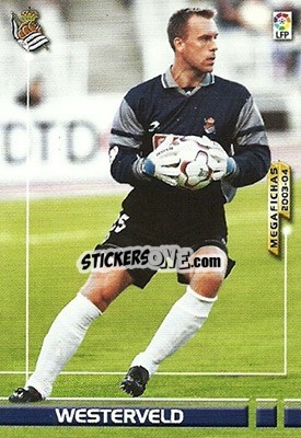 Sticker Westerveld - Liga 2003-2004. Megafichas - Panini