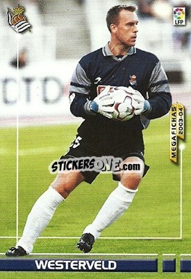 Sticker Westerveld - Liga 2003-2004. Megafichas n. 272 - Panini