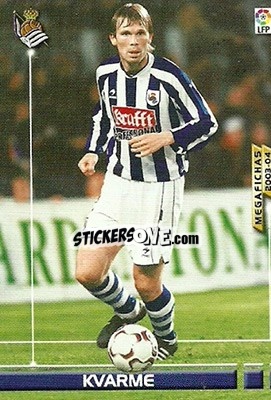 Figurina Kvarme - Liga 2003-2004. Megafichas - Panini