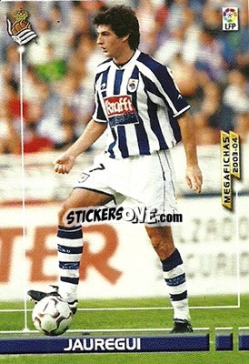 Figurina Jauregui - Liga 2003-2004. Megafichas - Panini