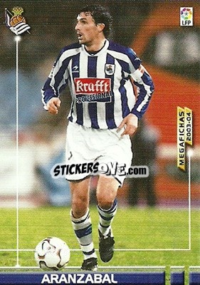 Cromo Aranzabal - Liga 2003-2004. Megafichas - Panini