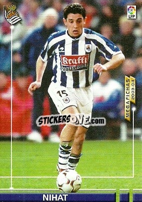 Figurina Nihat - Liga 2003-2004. Megafichas - Panini