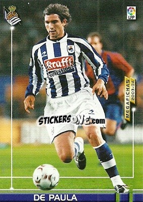 Cromo De Paula - Liga 2003-2004. Megafichas - Panini