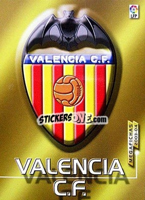 Sticker Escudo - Liga 2003-2004. Megafichas n. 289 - Panini