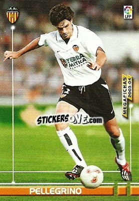 Sticker Pellegrino - Liga 2003-2004. Megafichas - Panini