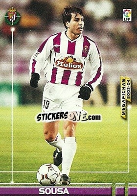 Cromo Sousa - Liga 2003-2004. Megafichas - Panini