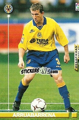 Figurina Arruabarrena - Liga 2003-2004. Megafichas - Panini