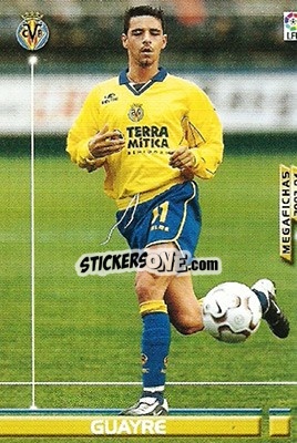 Sticker Guayre - Liga 2003-2004. Megafichas n. 339 - Panini