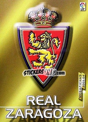 Sticker Escudo - Liga 2003-2004. Megafichas n. 343 - Panini