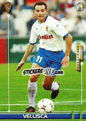 Cromo Vellisca - Liga 2003-2004. Megafichas n. 354 - Panini