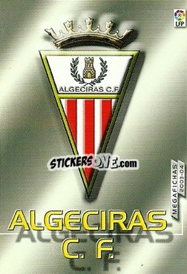 Cromo Algeciras - Liga 2003-2004. Megafichas - Panini