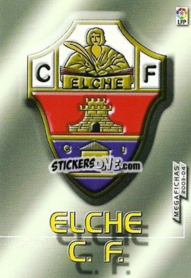 Cromo Elche - Liga 2003-2004. Megafichas - Panini