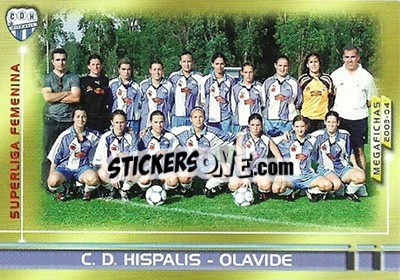 Sticker Hispalis - Liga 2003-2004. Megafichas - Panini