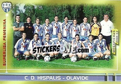 Sticker Hispalis - Liga 2003-2004. Megafichas n. 436 - Panini