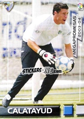 Sticker Calatayud - Liga 2003-2004. Megafichas n. MP2 - Panini
