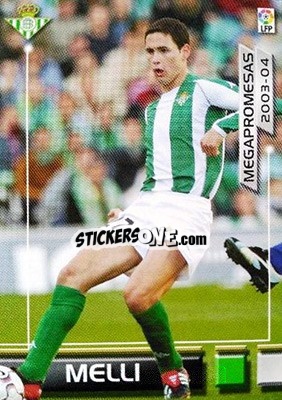 Sticker Melli - Liga 2003-2004. Megafichas - Panini