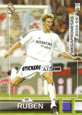Sticker Ruben - Liga 2003-2004. Megafichas - Panini
