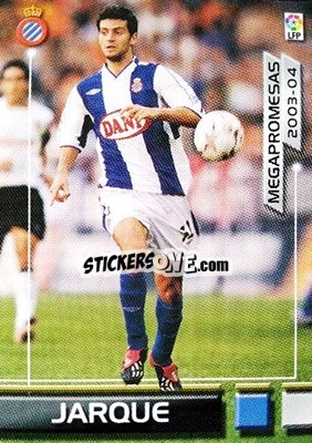 Sticker Jarque - Liga 2003-2004. Megafichas n. MP7 - Panini