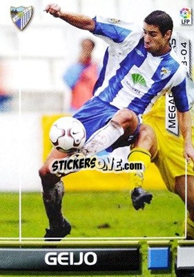 Sticker Geijo - Liga 2003-2004. Megafichas n. MP18 - Panini