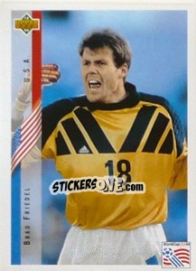 Figurina Brad Friedel - World Cup USA 1994 n. 2 - Upper Deck