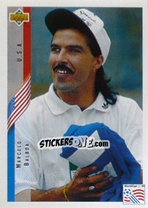 Cromo Marcelo Balboa - World Cup USA 1994 - Upper Deck