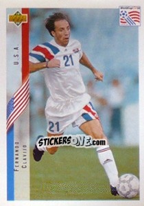 Figurina Fernando Clavijo - World Cup USA 1994 n. 4 - Upper Deck
