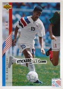 Sticker Des Armstrong - World Cup USA 1994 n. 7 - Upper Deck