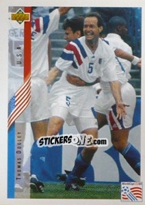 Sticker Thomas Dooley - World Cup USA 1994 - Upper Deck