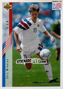 Sticker Eric Wynalda - World Cup USA 1994 n. 13 - Upper Deck
