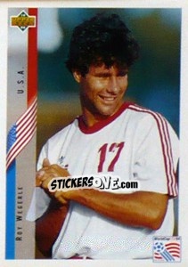 Sticker Roy Wegerle - World Cup USA 1994 - Upper Deck