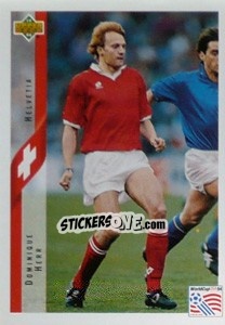 Sticker Dominique Herr - World Cup USA 1994 n. 16 - Upper Deck