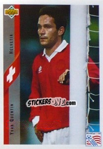 Figurina Yvan Quentin - World Cup USA 1994 n. 19 - Upper Deck
