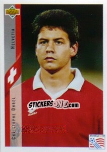 Figurina Christophe Ohrel - World Cup USA 1994 n. 25 - Upper Deck