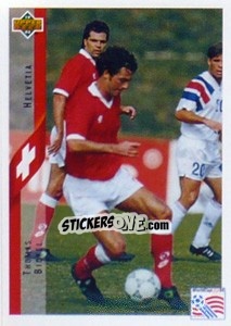 Sticker Thomas Bickel - World Cup USA 1994 - Upper Deck