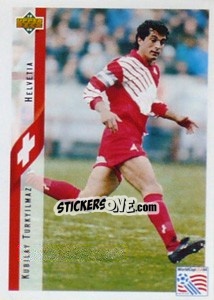 Sticker Kubilay Turkyilmaz - World Cup USA 1994 - Upper Deck
