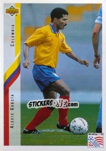 Cromo Alexis Garcia - World Cup USA 1994 - Upper Deck