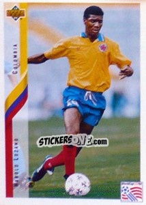 Figurina Harold Lozano - World Cup USA 1994 n. 39 - Upper Deck
