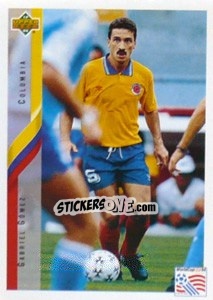 Sticker Gabriel Gomez - World Cup USA 1994 n. 40 - Upper Deck